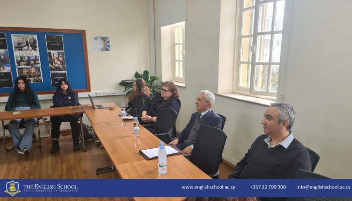 Aquafy Students Host A.G. Leventis Foundation President